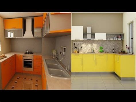 These individual modules are then screwed together to make the whole kitchen. Small Kitchen Design Ideas // Small Space Modular Kitchen ...