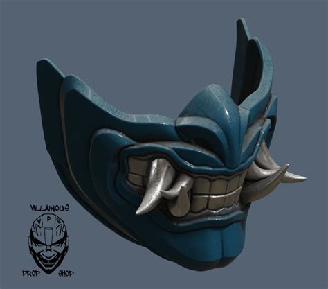 Mortal Kombat 11 Sub Zero Mask 3d Model Stl File Etsy