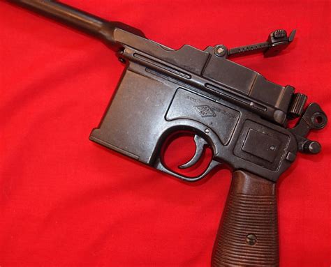 Replica Ww1 Ww2 German M 96 Mauser Pistol By Denix Jb Military Antiques
