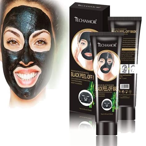 black peel off face mask charcoal peel off mask blackhead whitehead remover