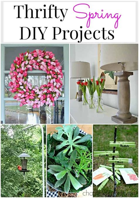 Easy And Thrifty Diy Projects For Spring Chatfield Court Spring Diy