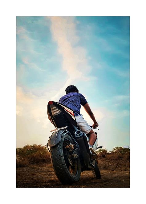 A Boy On A Bike Free Image By Anurag Rathod On
