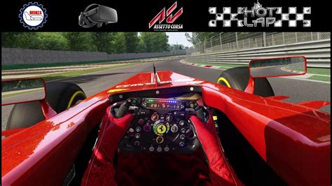 Assetto Corsa VR Ferrari F138 Monza Hotlap YouTube