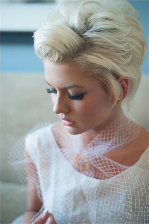 Wedding Hairstyle Ideas For Brides With Short Hair · Rock N Roll Bride