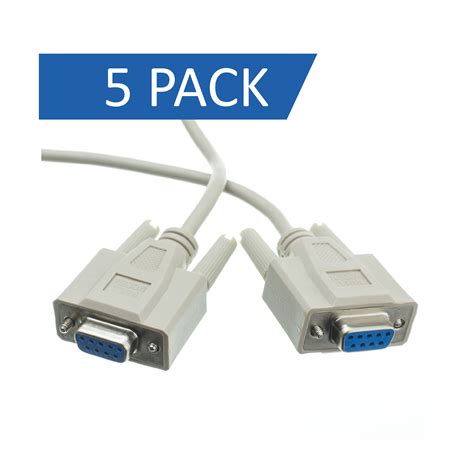 Null Modem Cable 5 Pack Tech Step Integration