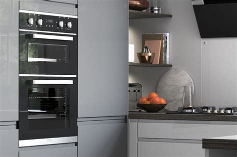 The total space needed between the wall cabinets and base cabinets is 18″ to 20″ inches. Virtu Kitchens | Luna - Light Grey Gloss, Dust Grey Gloss & 20 Painted Colours in 2020 | Virtu ...