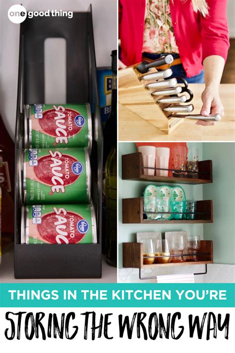 7 Things In Your Kitchen Youre Storing The Wrong Way
