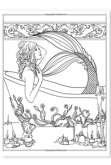 There is a design for everyone, from simple ones that kids in preschool and kindergarten will love to more detailed ones more suitable for older kids (or you). Books - Mermaids Calm Ocean Adult Coloring Book ...