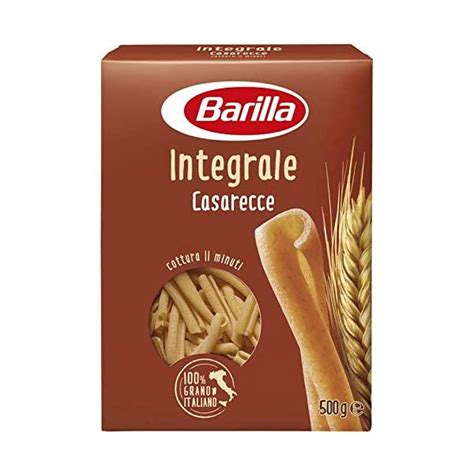 Casarecce Integrali Pasta Barilla 500gr Italy Food Shop