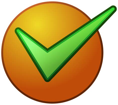 Validation Green Tick Png Clipart Best