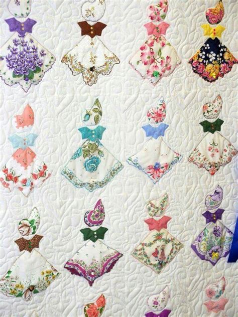Vintage Hankie Southern Belle Quilt Quilts Vintage Handkerchiefs