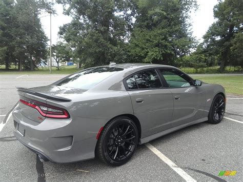 2016 charger rt road & track 5.7l 8 speed auto b5 blue/black super track pak, hd brakes. 2018 Destroyer Gray Dodge Charger R/T Scat Pack #122426219 Photo #6 | GTCarLot.com - Car Color ...