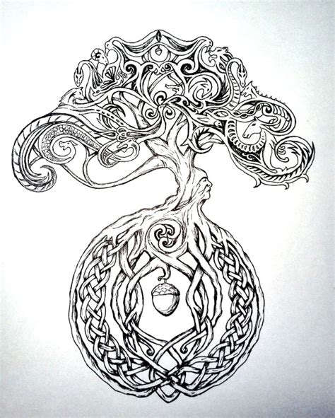 50 Celtic Tree Of Life Wallpaper Wallpapersafari