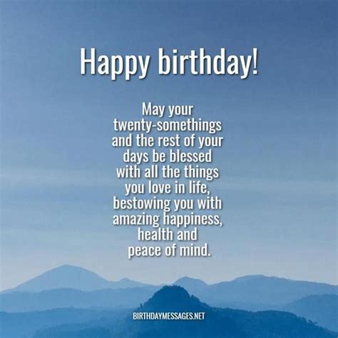 May your 17th birthday fill you with inspiration for . 20th Birthday Wishes: 100 Unique Birthday Messages for 20 ...