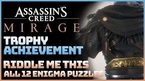 Assassin S Creed Mirage Riddle Me This All Enigma Locations Hot Sex