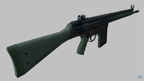 Handk G3a3 Rifle Featured Model Mvrsimulation