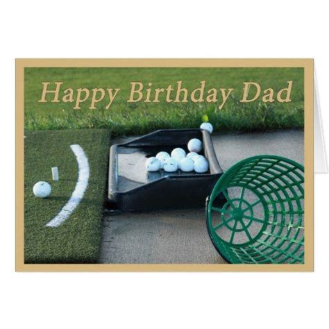 Birthday cards for dad find the perfect greeting card to say happy birthday to a special dad. Golf Birthday Card for Dad | Zazzle.com | Dad birthday card, Golf birthday cards, Happy birthday dad