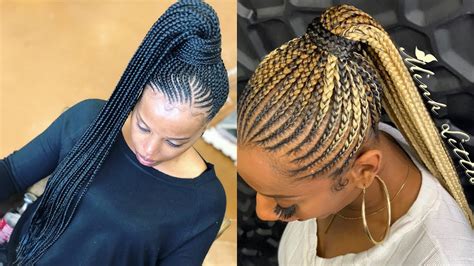 😍 ️top Trending 2020 Latest Ghana Braids Hairstyles That Trends Your