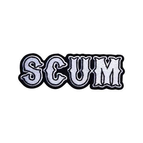 Scum Patch Born Scum Clothing Co