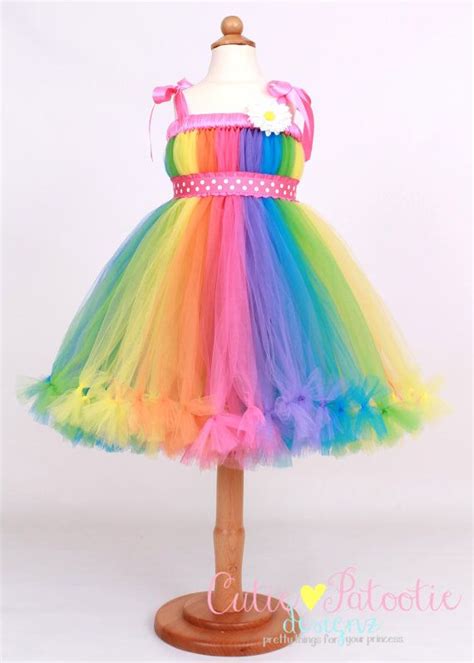 Rainbow Tutu Dress Pastel Rainbow Big Top Beauty I Can Make