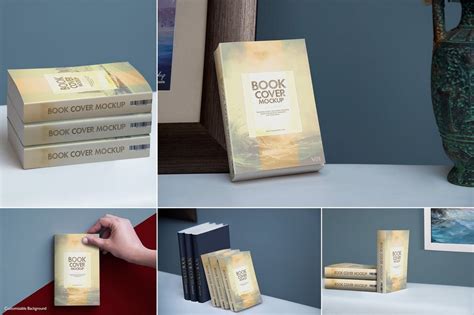 20 Best Book Cover Mockup Templates Design Shack