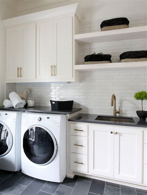 Our 11 Best SingleWall Laundry Room Ideas & Remodeling Photos  Houzz