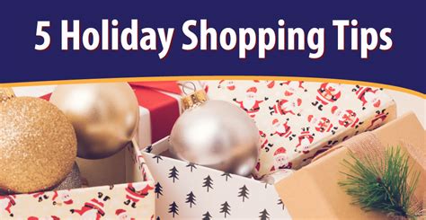 5 Holiday Shopping Tips Eagle Federal Credit Union