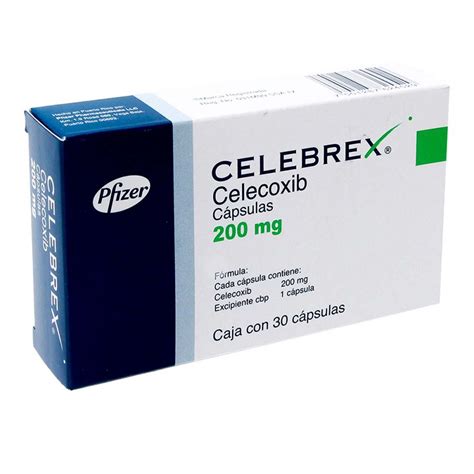 Celebrex Celecoxib 200 Mg 30 Caps Starting With C Medsmex