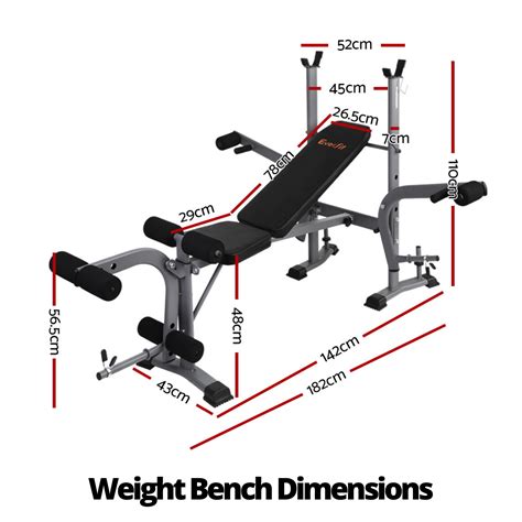 Weight Bench Dimensions Image 8 Easyshopperoz