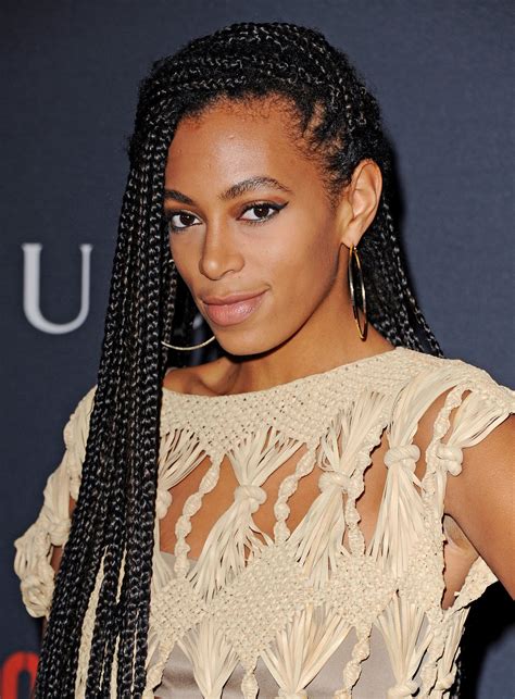 Black hair in twists and braids is a miracle! Celebrity Box Braids Hairstyles To Get Ispired With ...