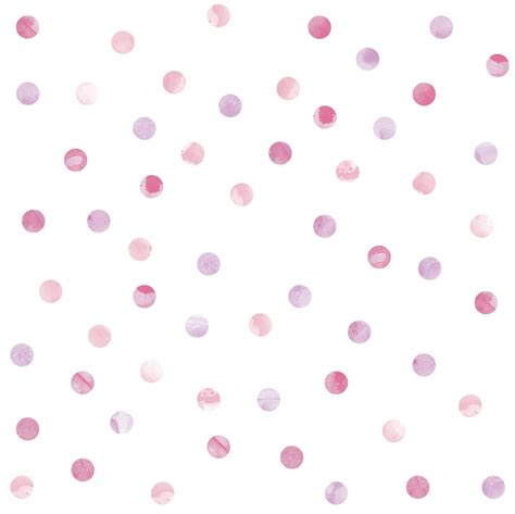 Watercolor Dots Wall Decal Wall Decals Polka Dot Walls Dots Wallpaper