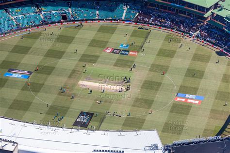 Aerial Stock Image Sydney Cricket Ground Moore Park