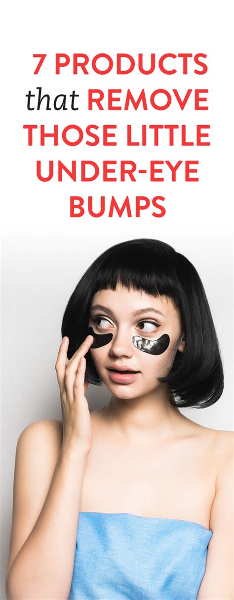 7 Products That Remove Those Little Under Eye Bumps Eyecreams Bumps