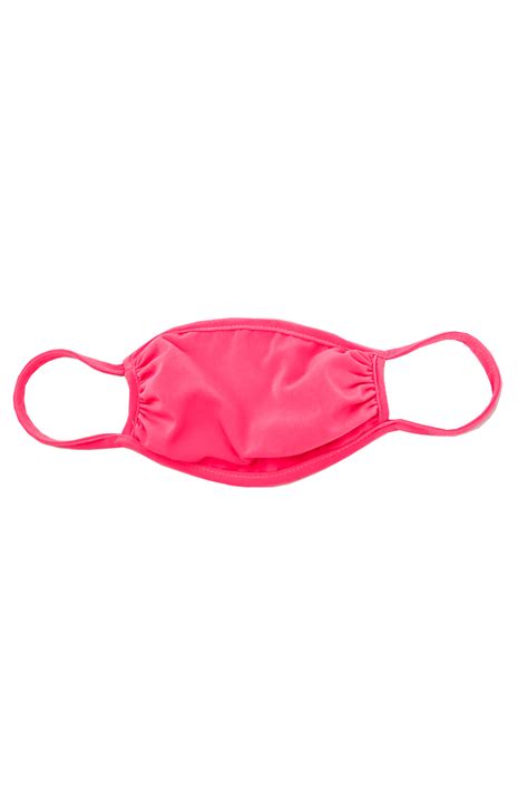 Hotpink Hot Pink Face Mask Covid19