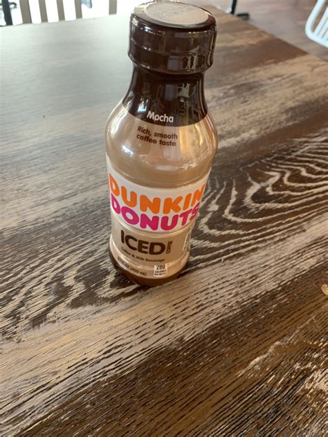Dunkin Donuts Mocha Iced Coffee