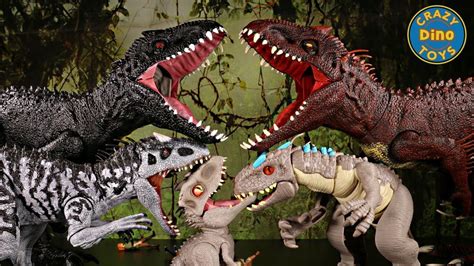 Jurassic World Camp Cretaceous Indominus Rex Collection Unboxed Feeding Frenzy