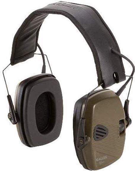 allen safety ear protection shotwave low profile shooting muff nrr 23db od takes x2 aaa