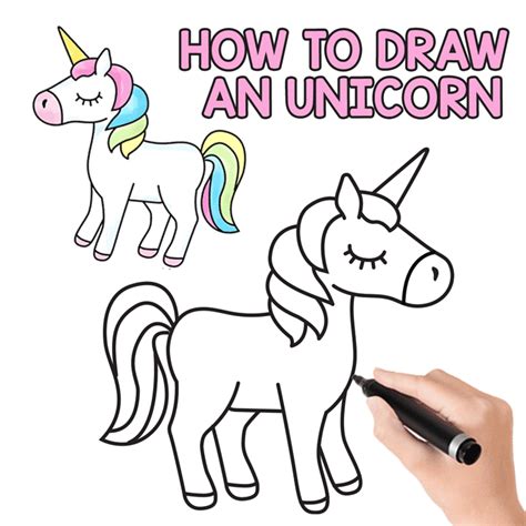 How Do You Draw A Unicorn Mamaposa