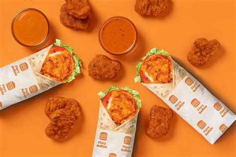 Burger King Debuts 2 New Fiery Buffalo Chicken Items