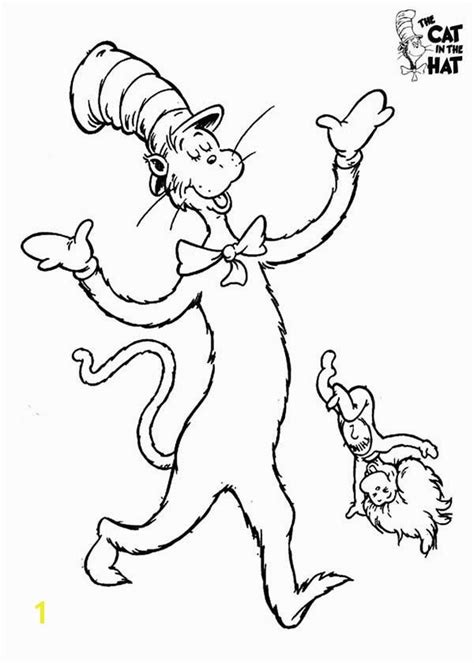 Printable dr seuss cat in the hat sheet coloring page. Cat In the Hat Coloring Page Luxury Cat In the Hat ...