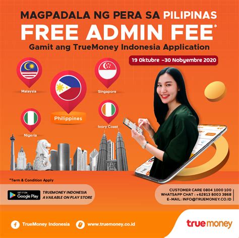 All listed services are safe & regulated. Send Money Overseas Free Admin Fee | Truemoney