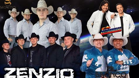 Grupo Secretto And Los Temerarios And Zenzio And Grupo Bronco Cumbias Mix