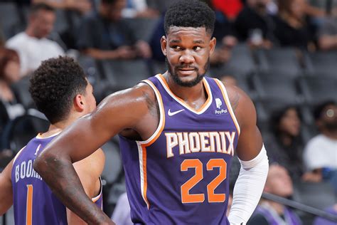 Deandre Ayton Suns With The First Pick In The 2018 Nba Draft The