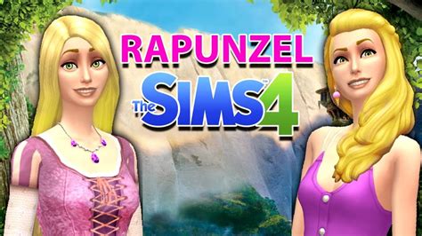 Rapunzel Tangled Disney Princess Makeover 2 The Sims 4 Youtube