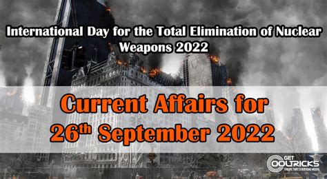 Current Affairs September Get Cool Tricks