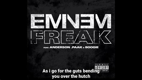 Eminem Freak Snippet Lyrics Bodied Youtube