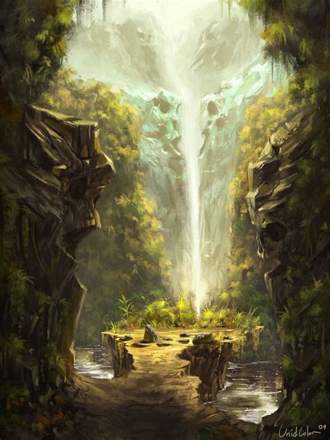 Theartofanimation Paisaje De Fantasía Arte Paisajista Arte Paisajes