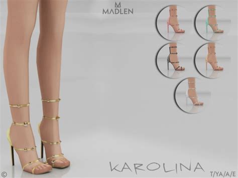The Sims Resource Madlen Karolina Shoes By Mj95 • Sims 4 Downloads