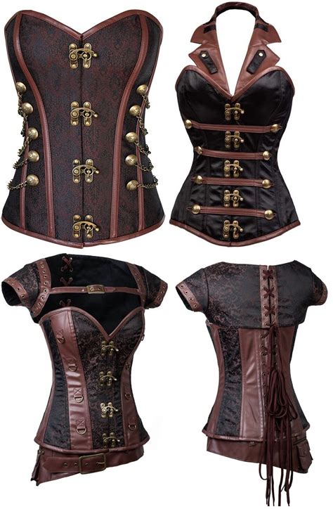 Costumes Ladies Professional Cosplay Quality Steampunk Corset Fancy