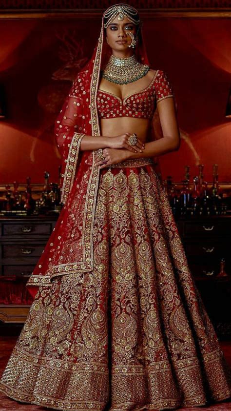 Sabyasachi Indian Bridal Dress Indian Bridal Outfits Indian Bridal Lehenga